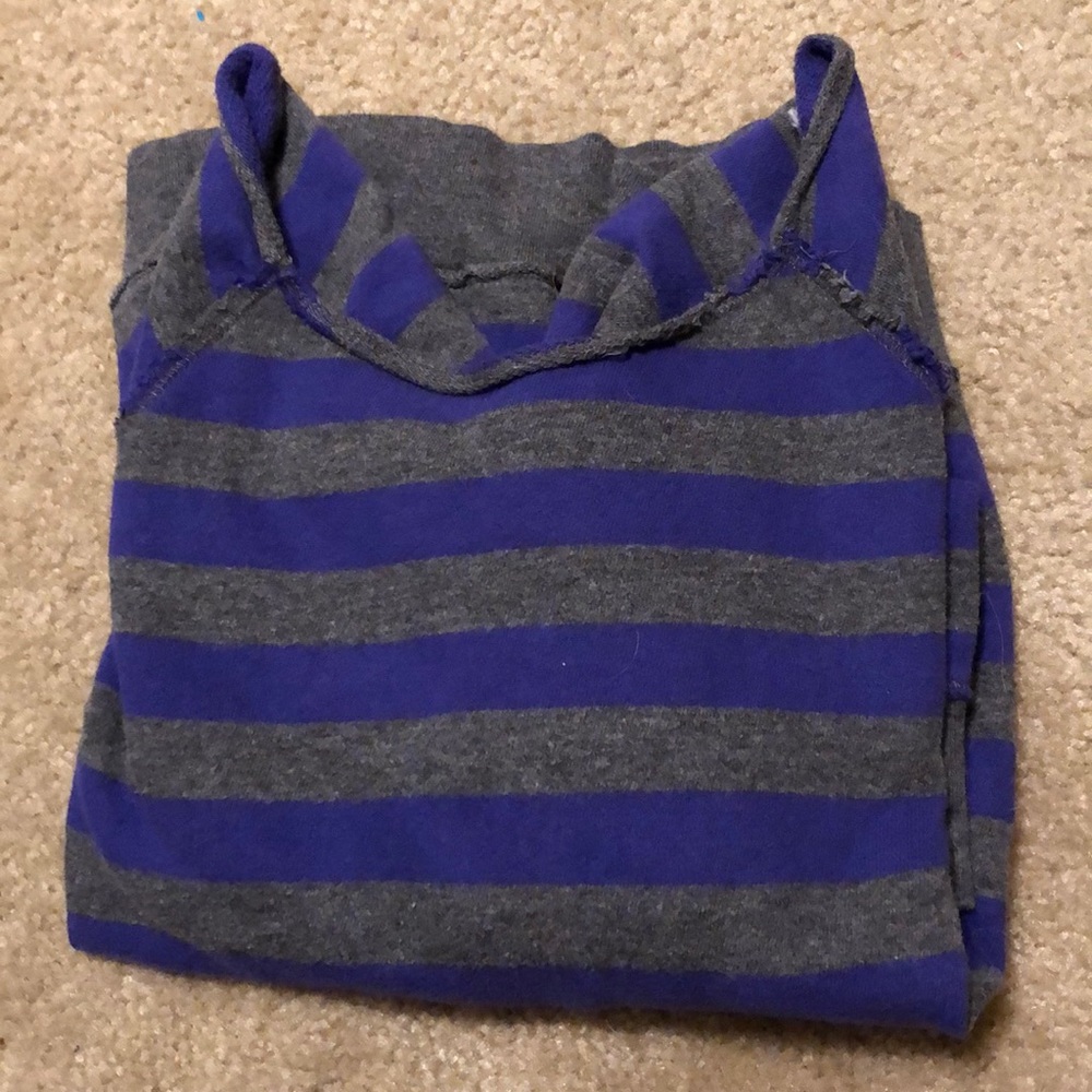 Purple and Gray Sweater